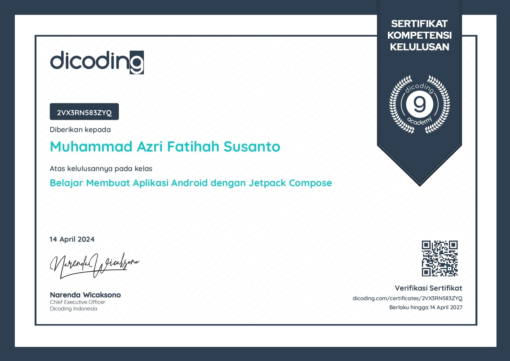 Belajar Membuat Aplikasi Android dengan Jetpack Compose